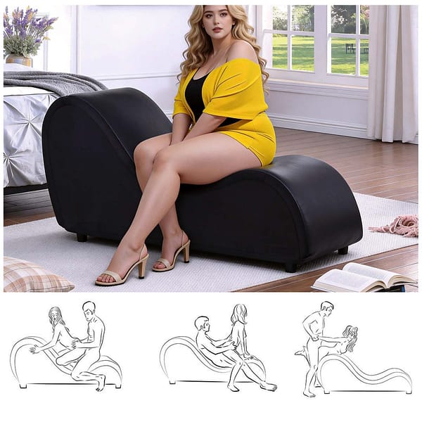 yoga chaise lounge chair positions