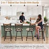 swivel bar stools