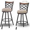 swivel bar stools with back
