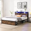 2302 Metal Platform Bed Frame -3