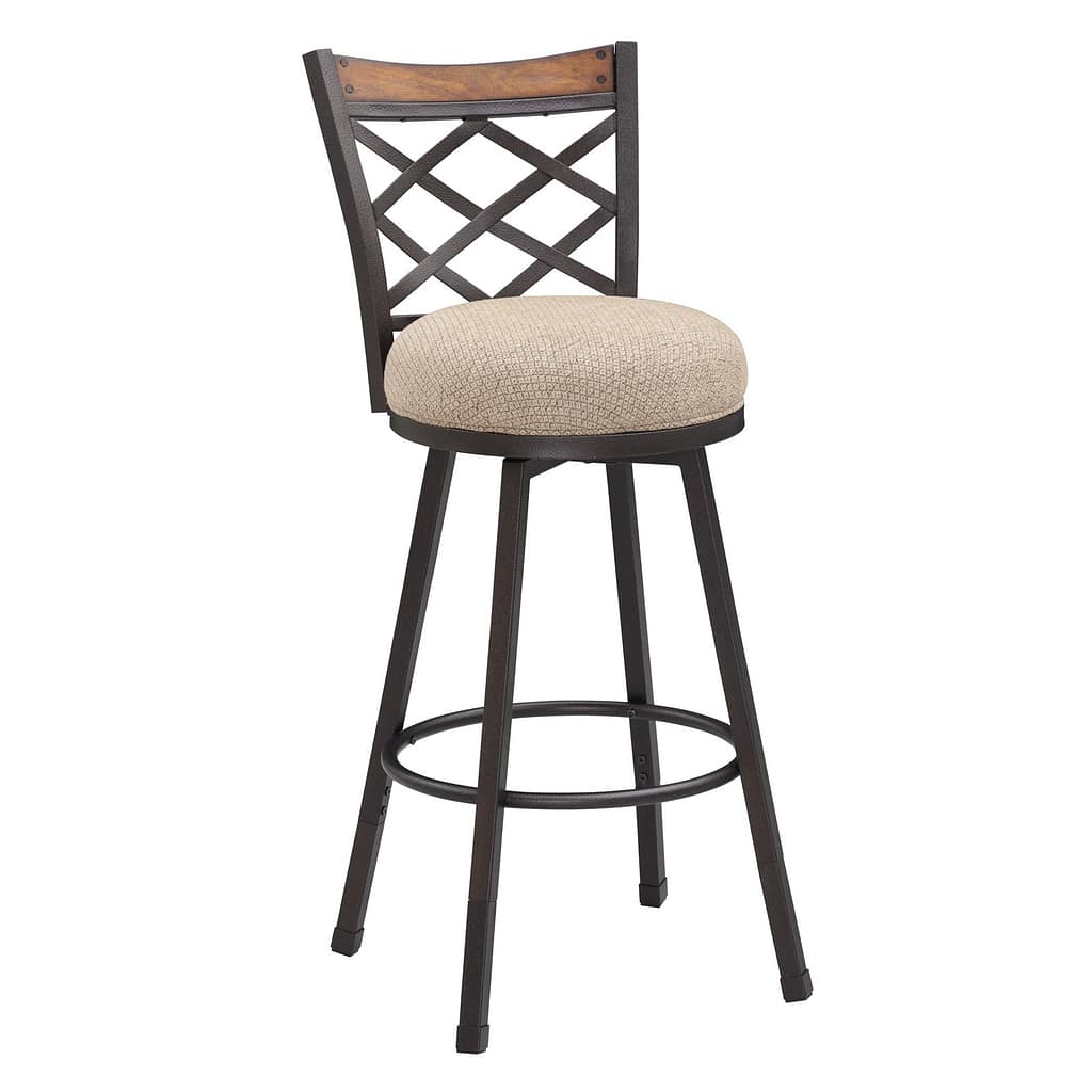 swivel bar stools with backs