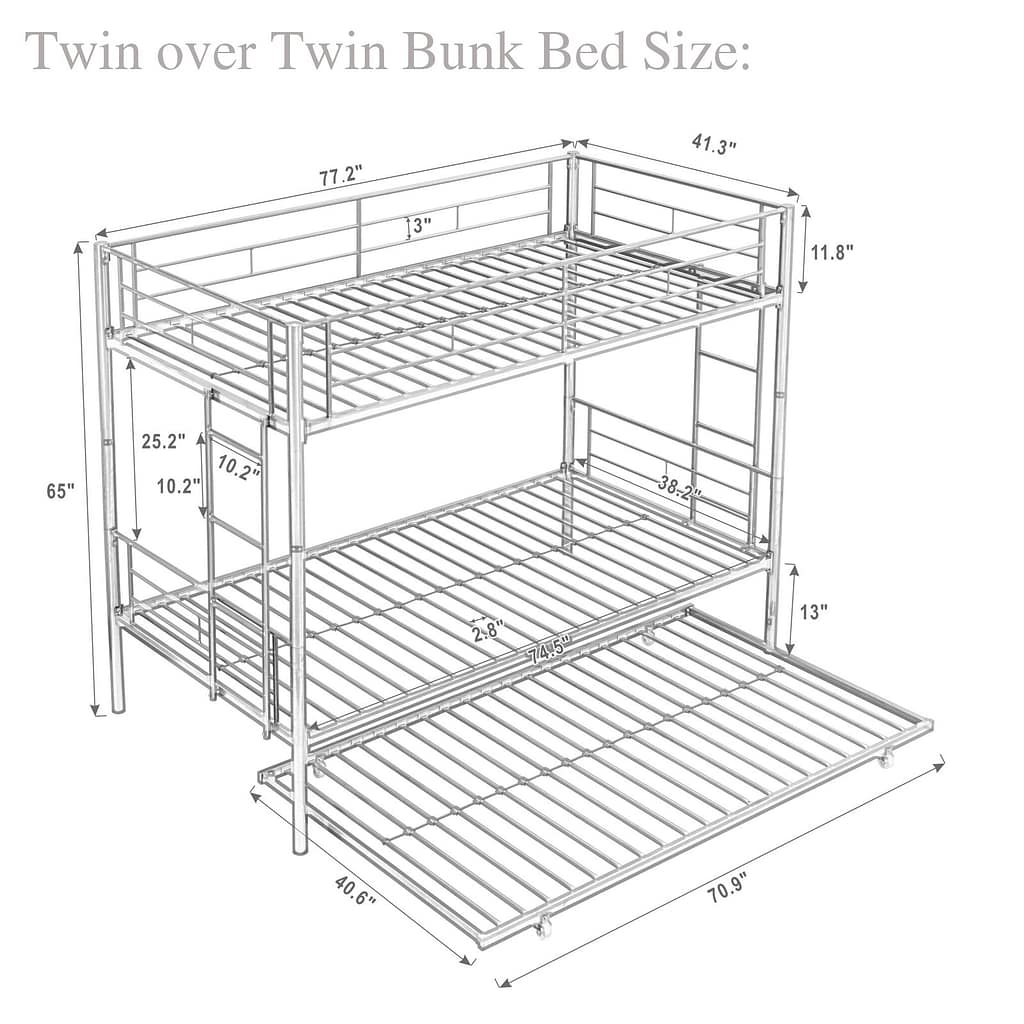 twin bunk beds