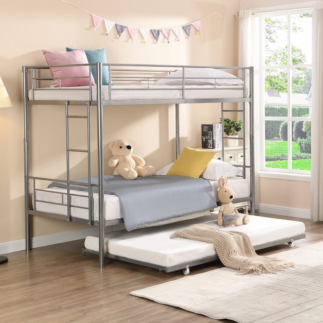 full bunk bed with trundle