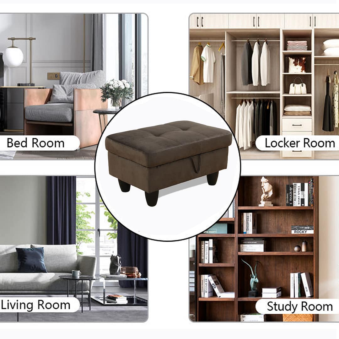 brown fabric sofa ottoman with storage (5)