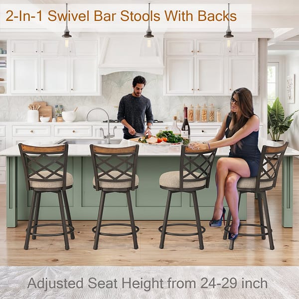 swivel bar stools