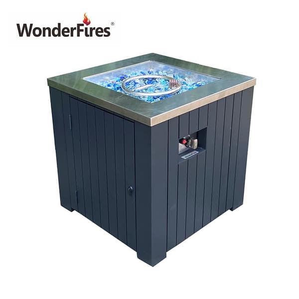 24 inches Square Aluminum Fire Table