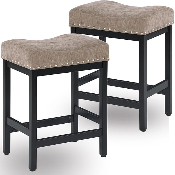 Taupe bar stools